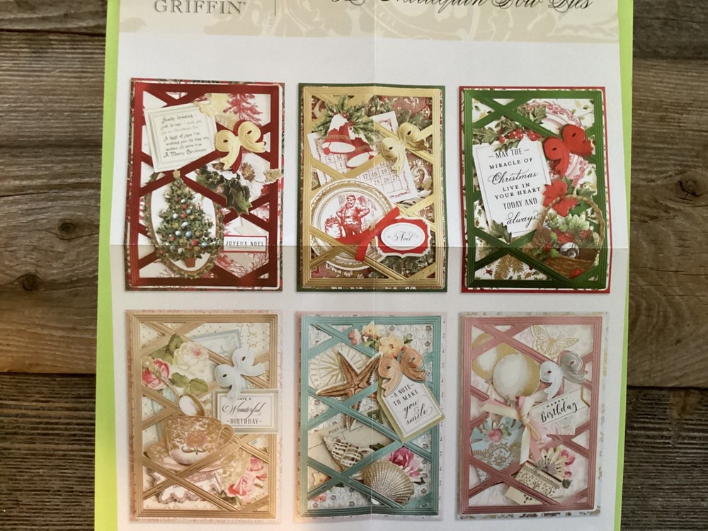 Anna Griffin Harlequin Bow Dies