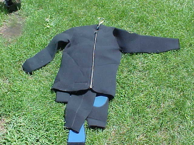 Dive Suit  fresh water usage.