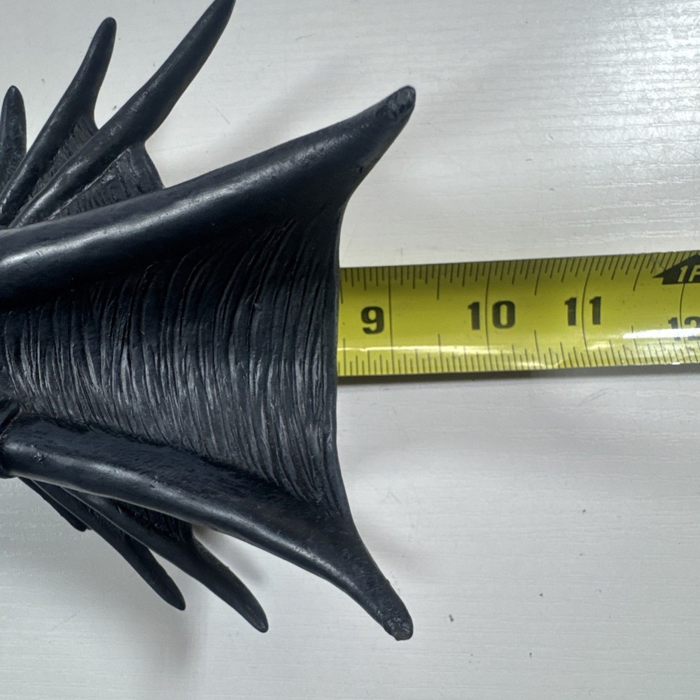 Dragon Head Incense Burner Black Marked M.C.