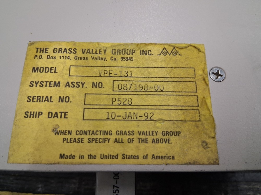 Grass Valley VPE-131