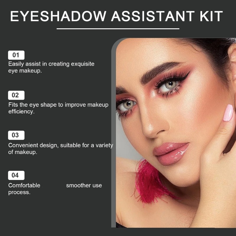 Eyeshadow Tool Eyeshadow Assistant Kits Makeup Brush Eyeshadow Stencils