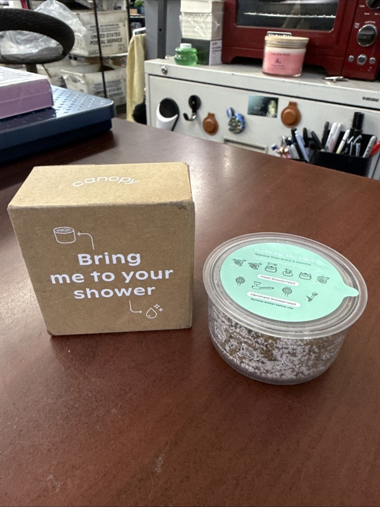 New, in box Canopy Authentic Showerhead Filter Replacement  - Single