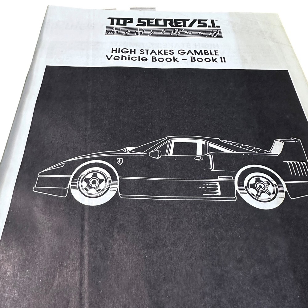 TSR Top Secret High Stakes Gamble