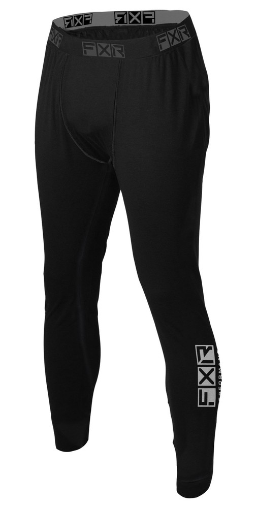 FXR Atmosphere Mens Base Layer Pants Black 3XL