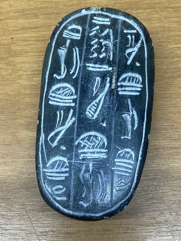Old Scarab Incense Burner Paper Weight