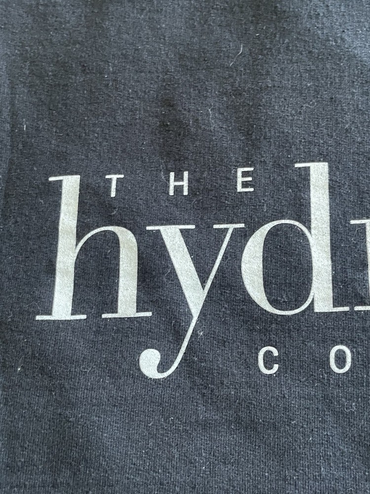 Black Hydrafacial Blanket Throw for Spa Bed