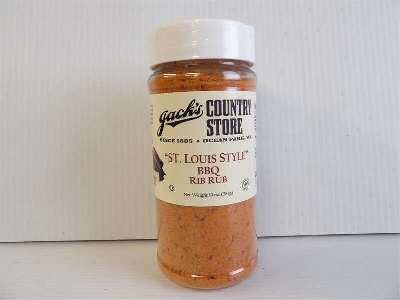 Jack's "St. Louis Style" BBQ Rib Rub, 10 oz.