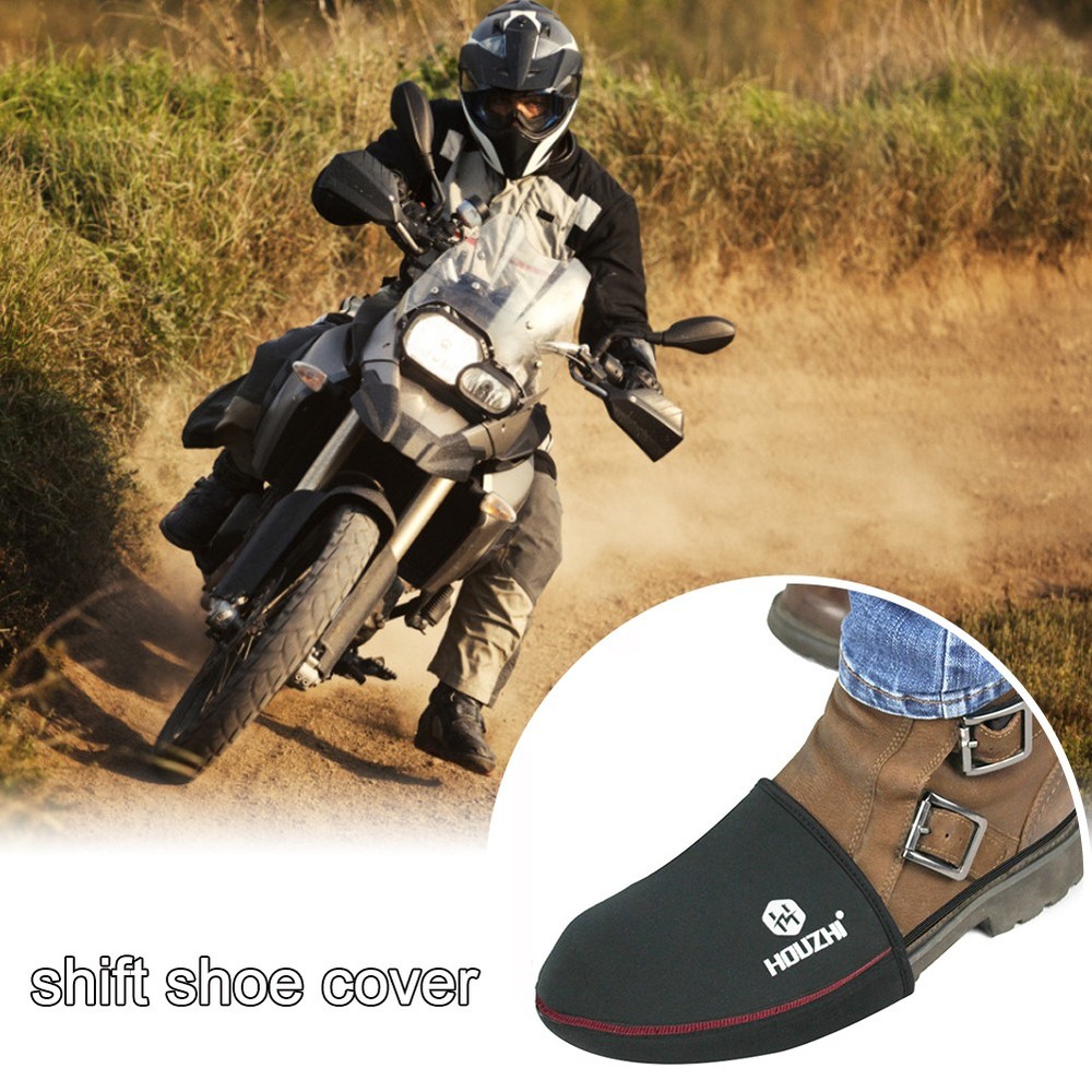 Motorcycle Cycle Shoe Gear Shifter Boot Cover Guard Shift Protector Waterproof