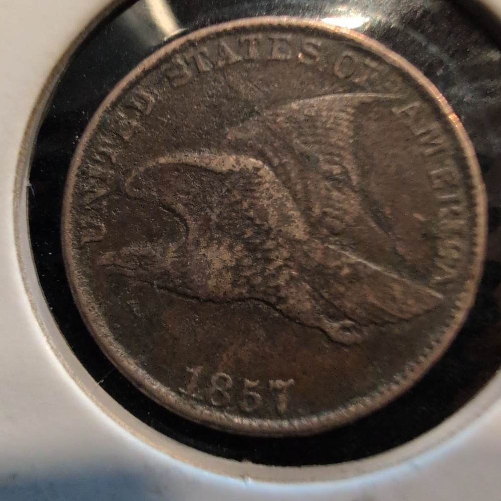 1857 1C Flying Eagle Cent