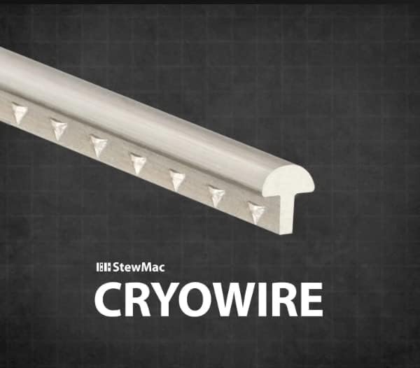 StewMac Cryowire Fretwire, Medium/Medium, 1 pound (68 ft)