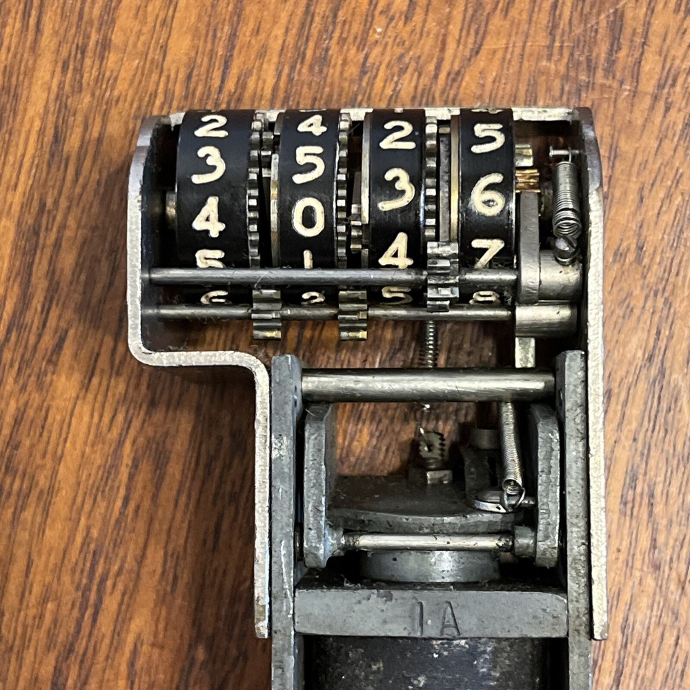 Operator / Test Position Time Clock - Vintage Western Electric Bell System