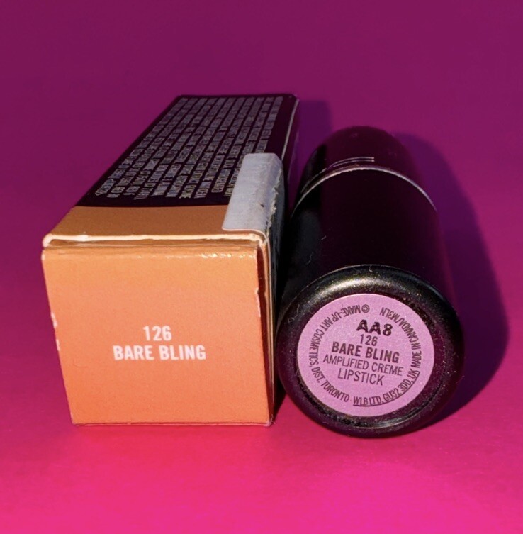 MAC Amplified Lipstick - 126 Bare Bling