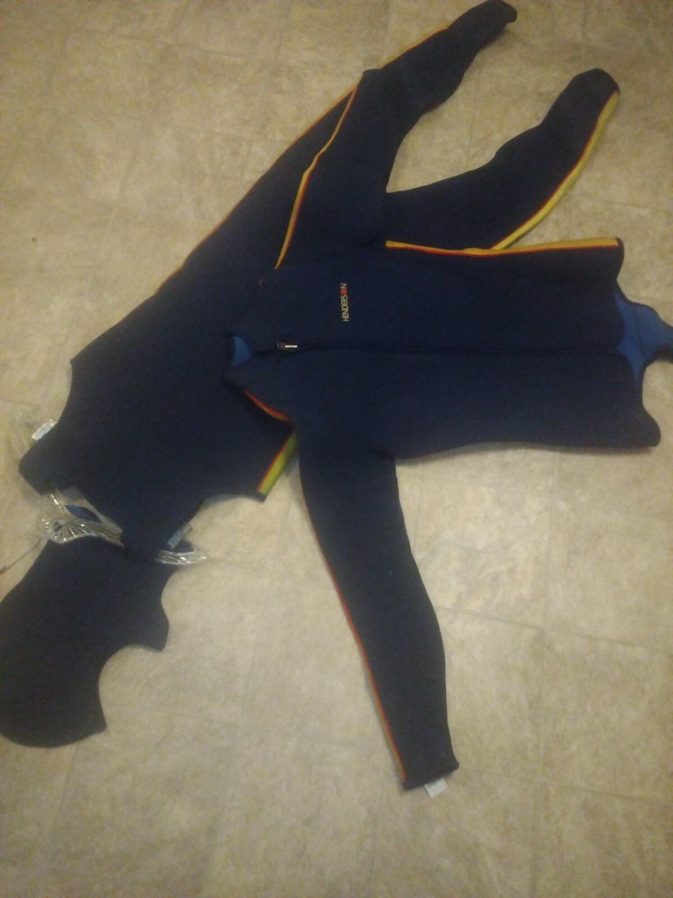 Henderson Mens Wetsuit 3 separate piece Large Tall