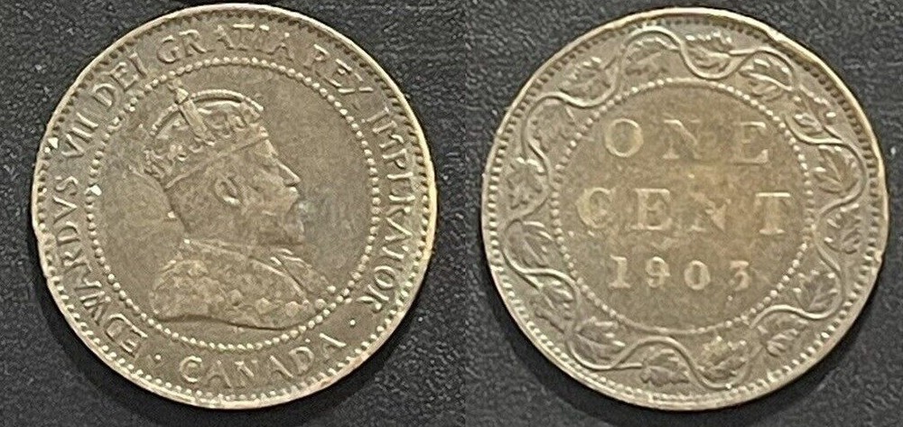 Canada 1903 Large Cent Edward VII