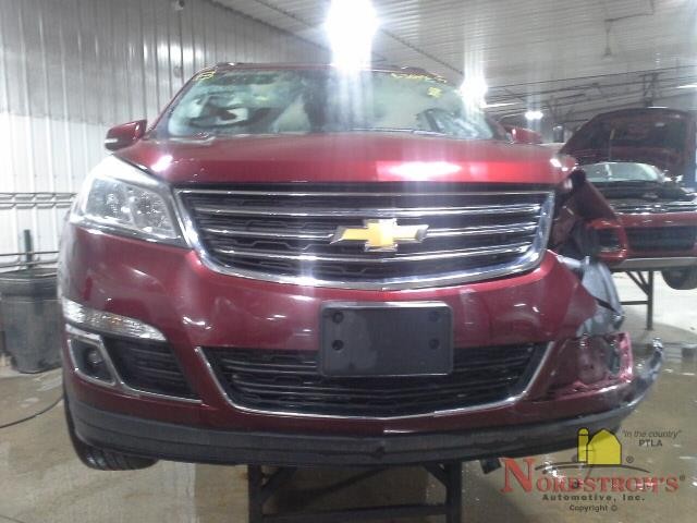 2015 Chevy Traverse Driver Front Headrest Only Black Cloth