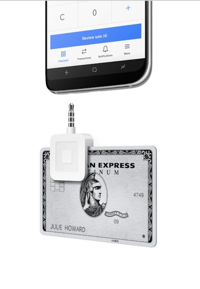Credit Card Square Reader for magstripe headset jack