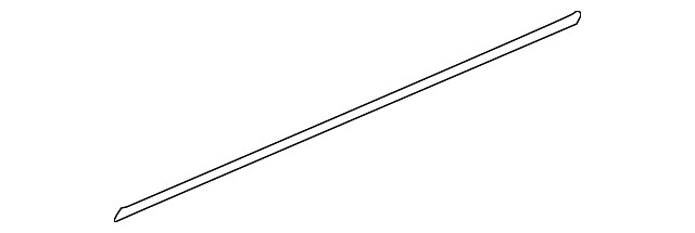 Genuine GM Body Side Molding 95421588