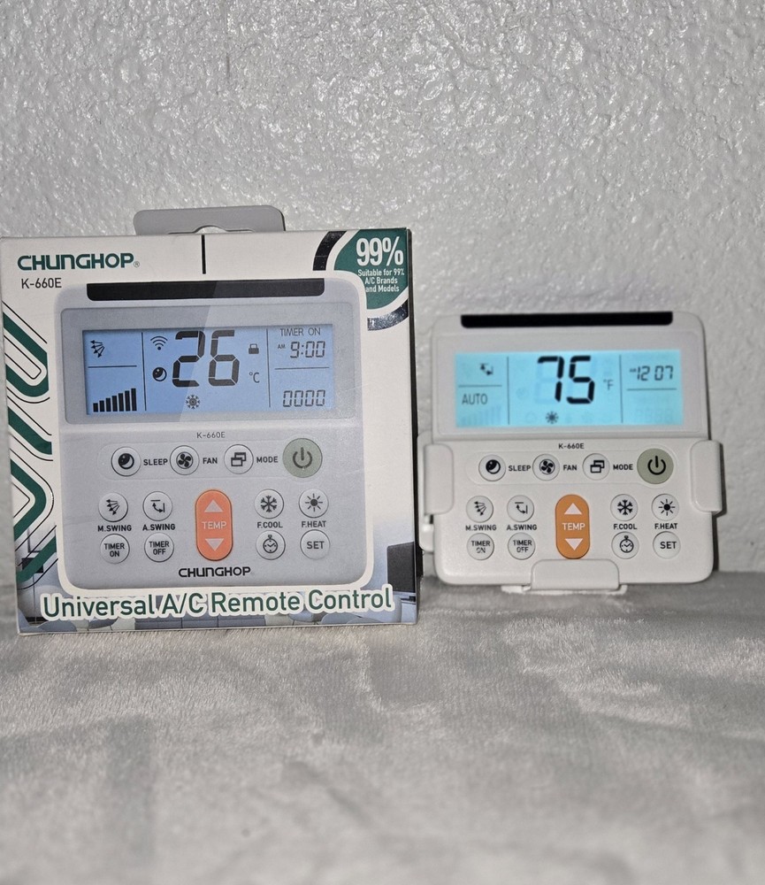 MINISPLIT A/C universal Remote Control