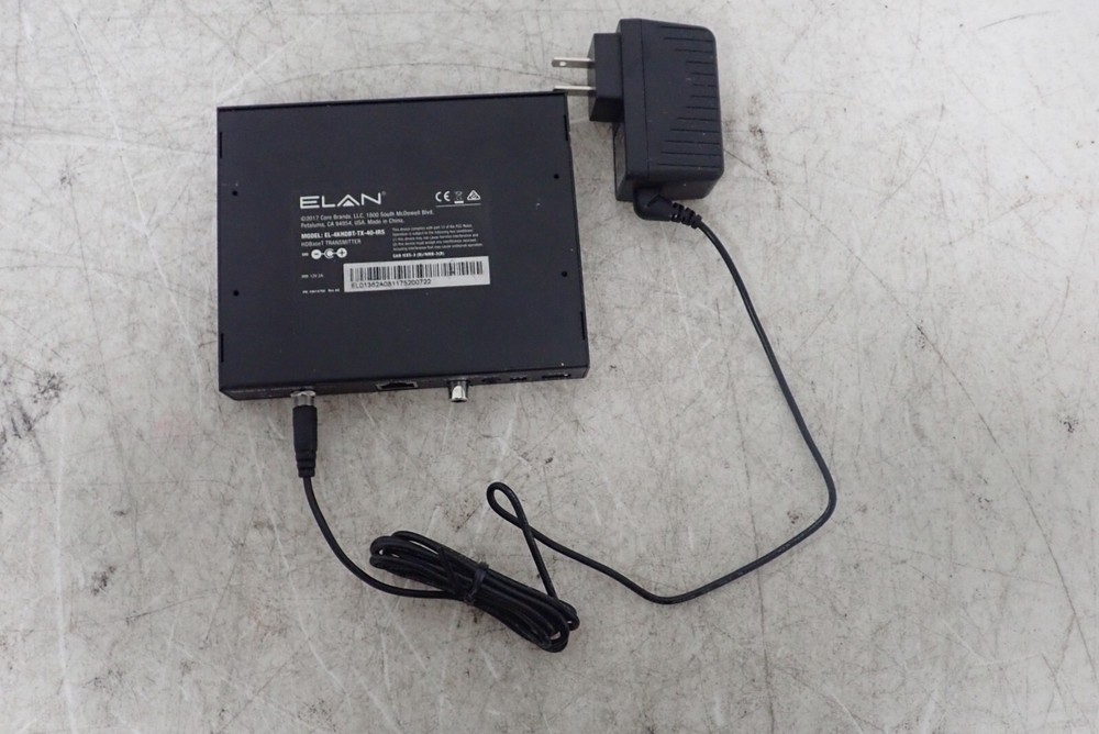 Elan Model EL-4KHDBT-TX-40-IRS HD Base T Transmitter