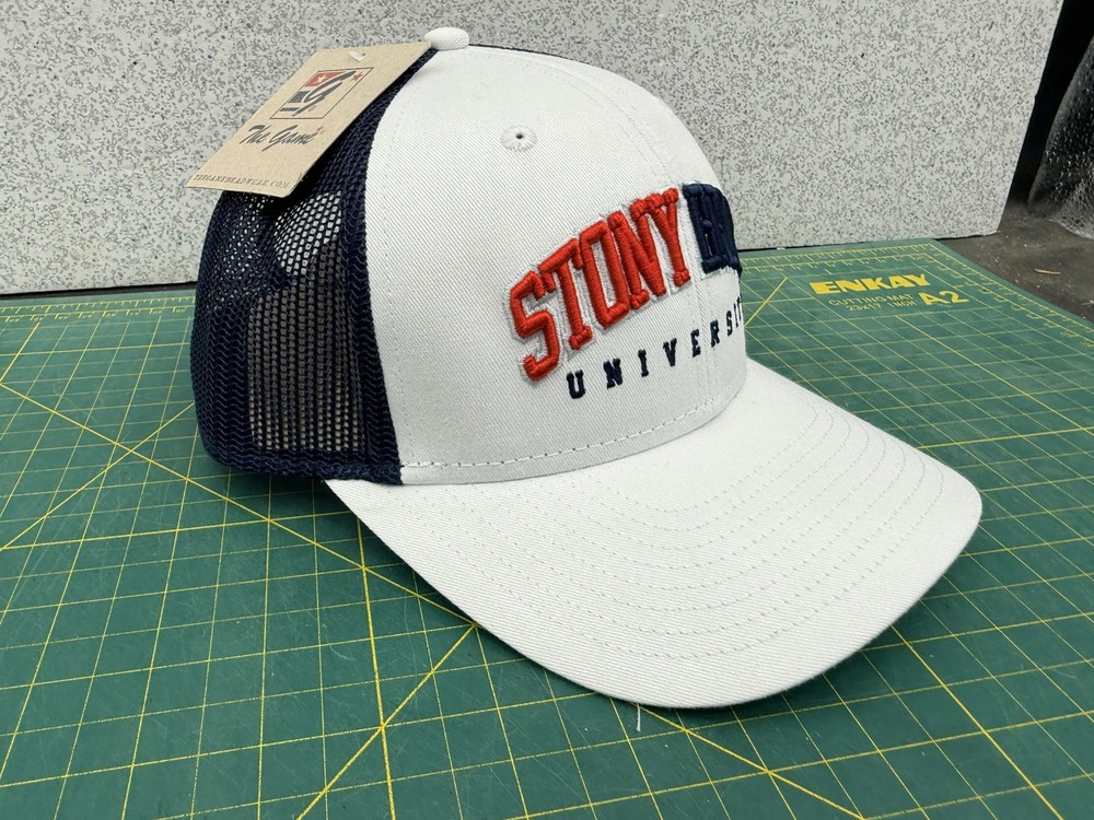 Stony Brook University Embroidered SnapBack Cap Hat - by The Game - NWT!