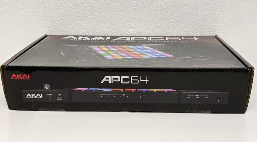Akai Professional APC64 Ableton Live Controller – 64 RGB Pads, CV/Gate, Sequence