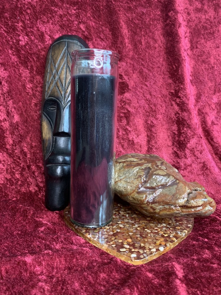 Black Novena Candle