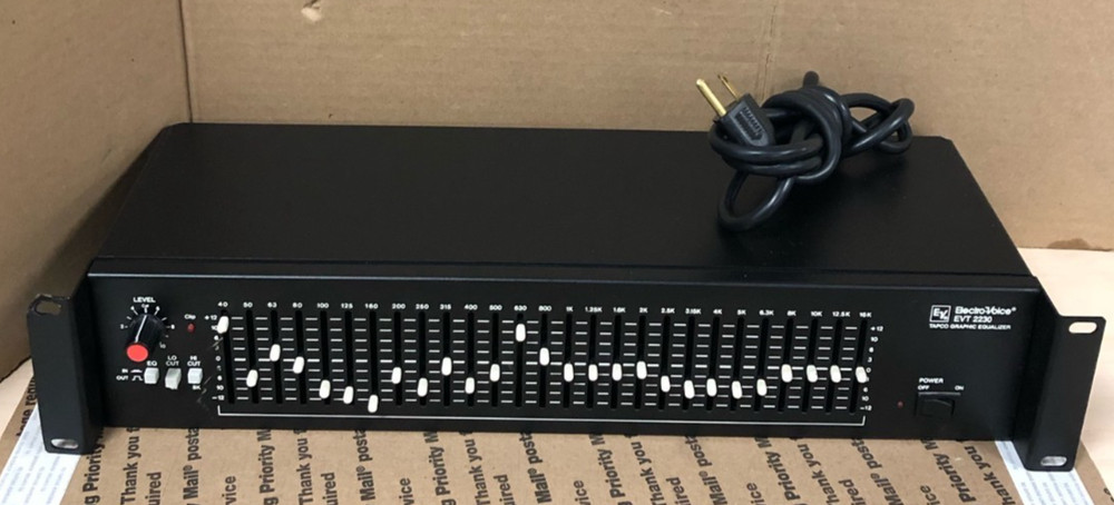 Electro Voice EVT 2230 Tapco Graphic Equalizer (TESTED)
