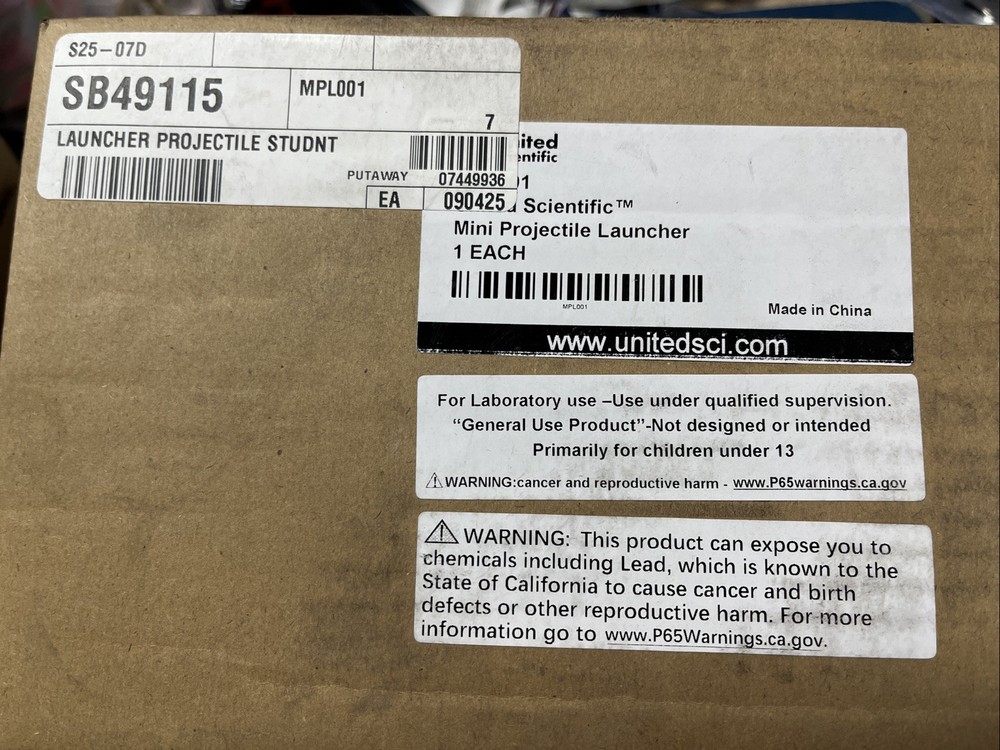 Mini Projectile Launcher Item #94-1970