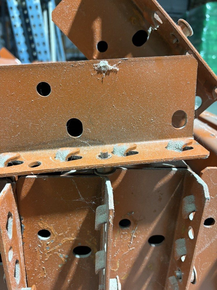 Interlake 48"x 4-1/2" Teardrop Pallet Racking Rack Step Beam Crossmember