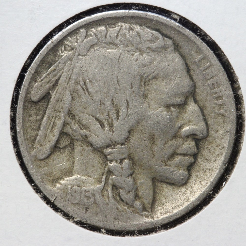 1913 TYPE 2 Buffalo Nickel CHOICE FINE E143 AF
