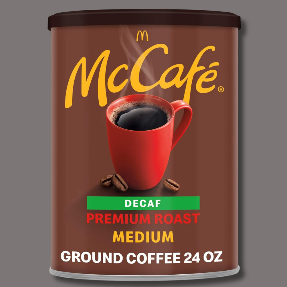 Premium Roast Decaf, Ground Coffee, Decaffeinated, 24 oz. Canned