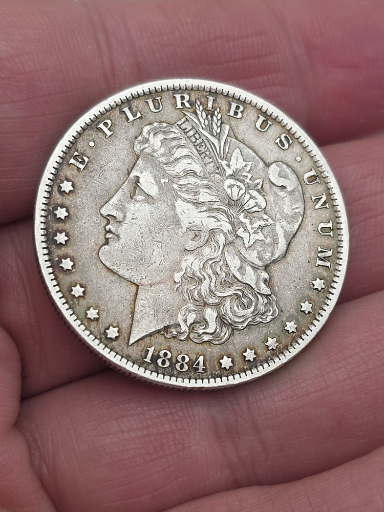 1884 O $1 Morgan Silver Dollar