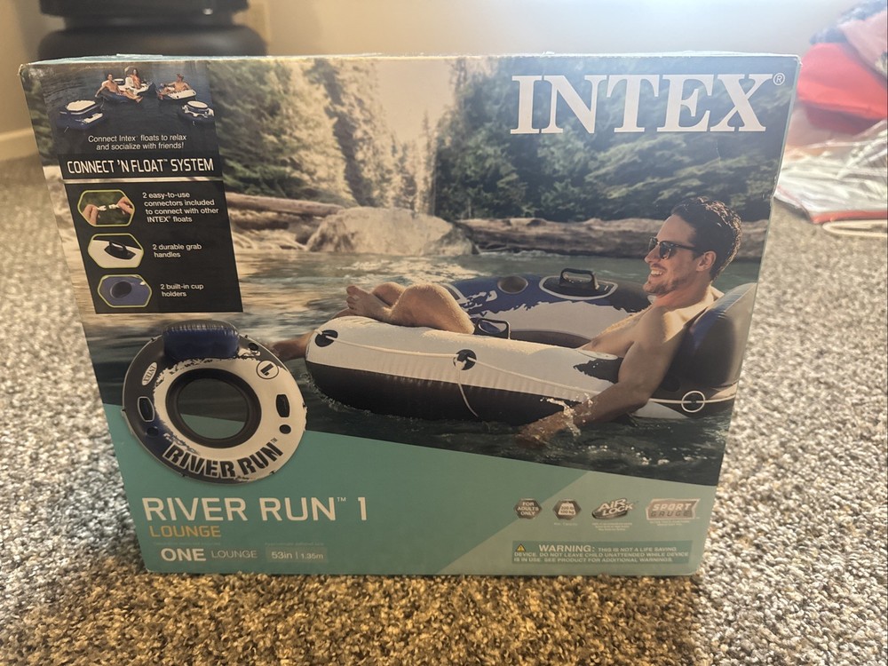 Intex River Run 1 Lounge 53” w/Connect-n- Float  System