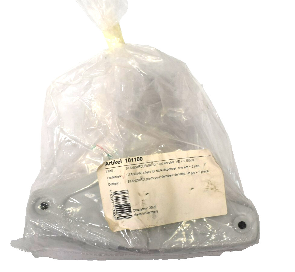 Standard Feet Pair For Paper Dispenser Single Set 0101100 Replacement Unit Tool
