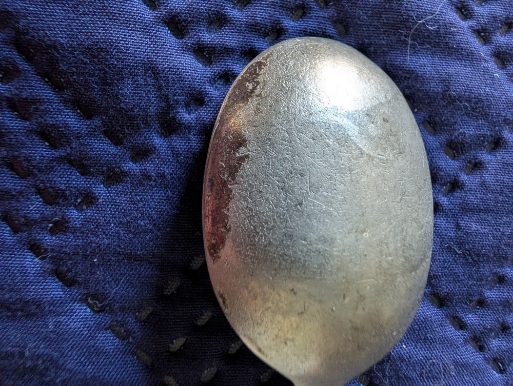 VINTAGE BRIDE SILVERPLATE SPOON 4.25 IN