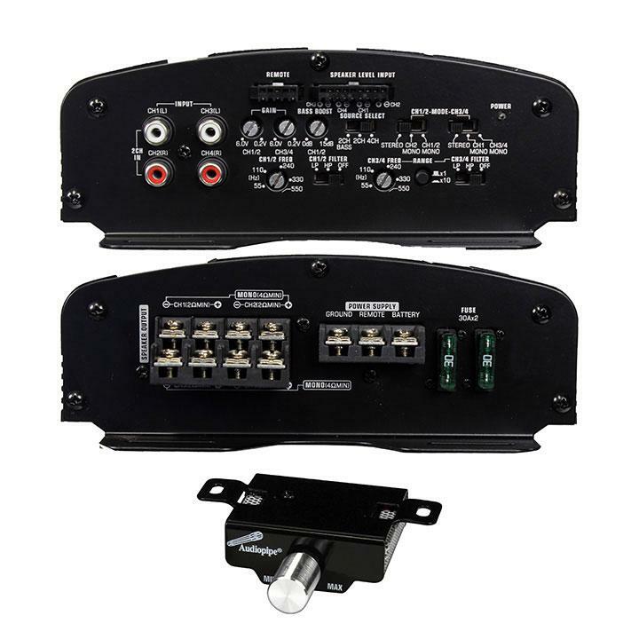 Audiopipe APCLE2004 2000 watt 4 channel Amplifier