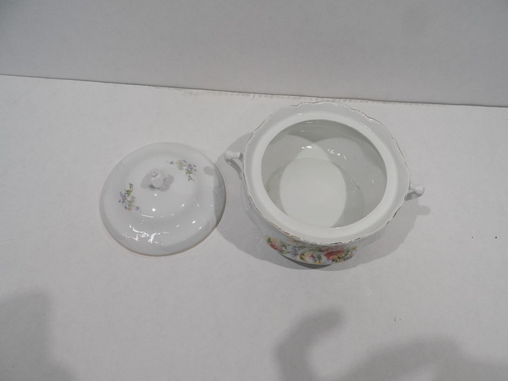 Antique Porcelain Haviland Bone Dish Partial Set