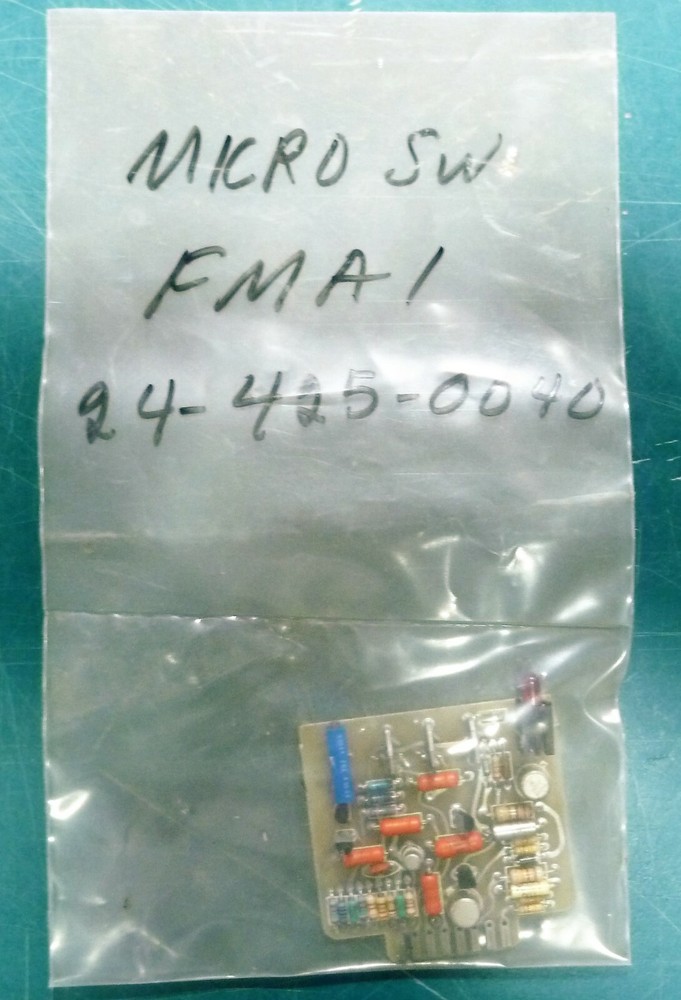 HONEYWELL MICRO SWITCH FMA1 BOARD