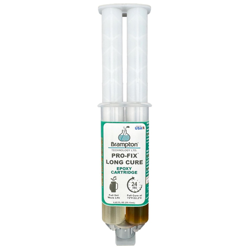 Brampton PRO-FIX Long Cure Golf Epoxy - Full Set Work Life - Extra Strength -...