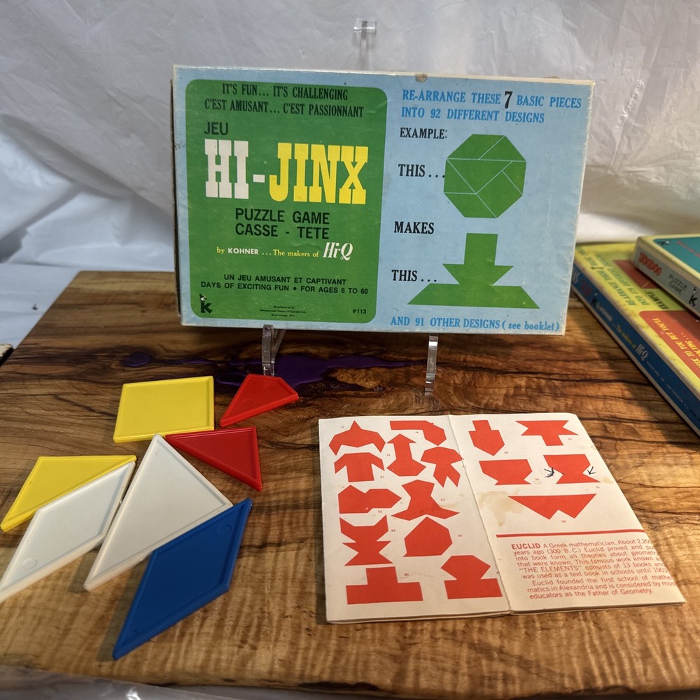 Brain teaser- Strategy puzzle lot. All complete.