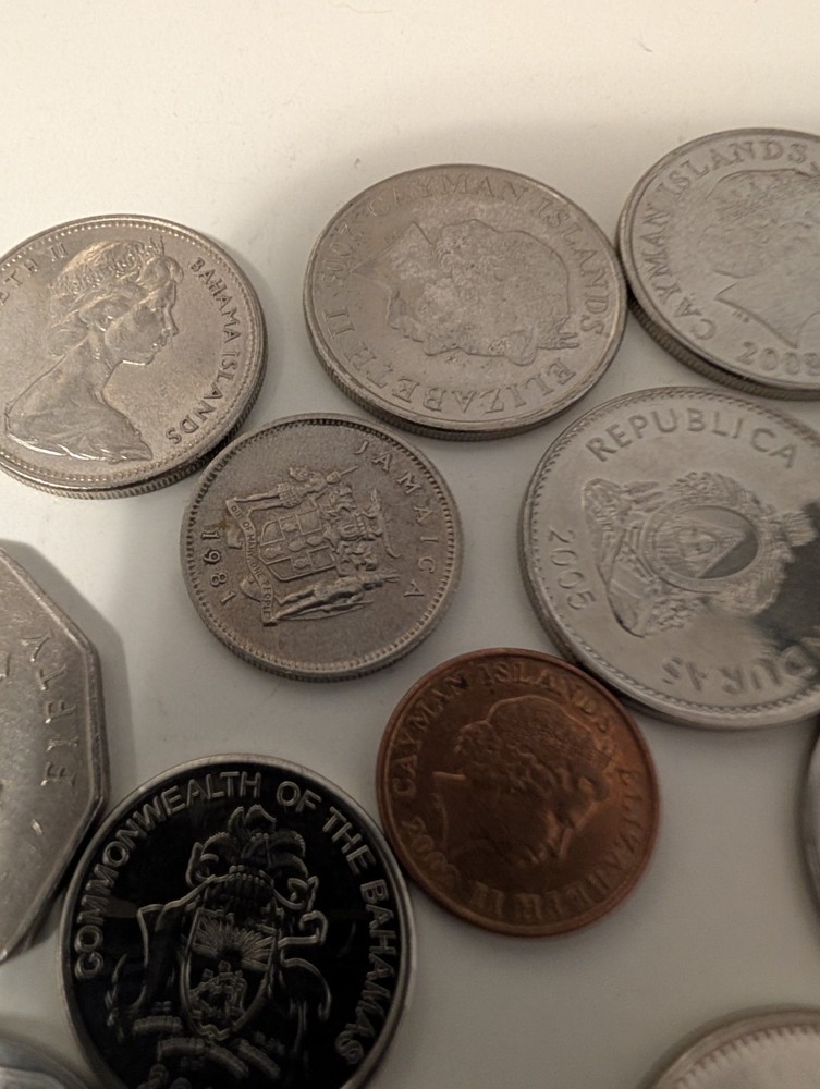 21 Mixed Foreign Coins Very Nice Condition They Must Go