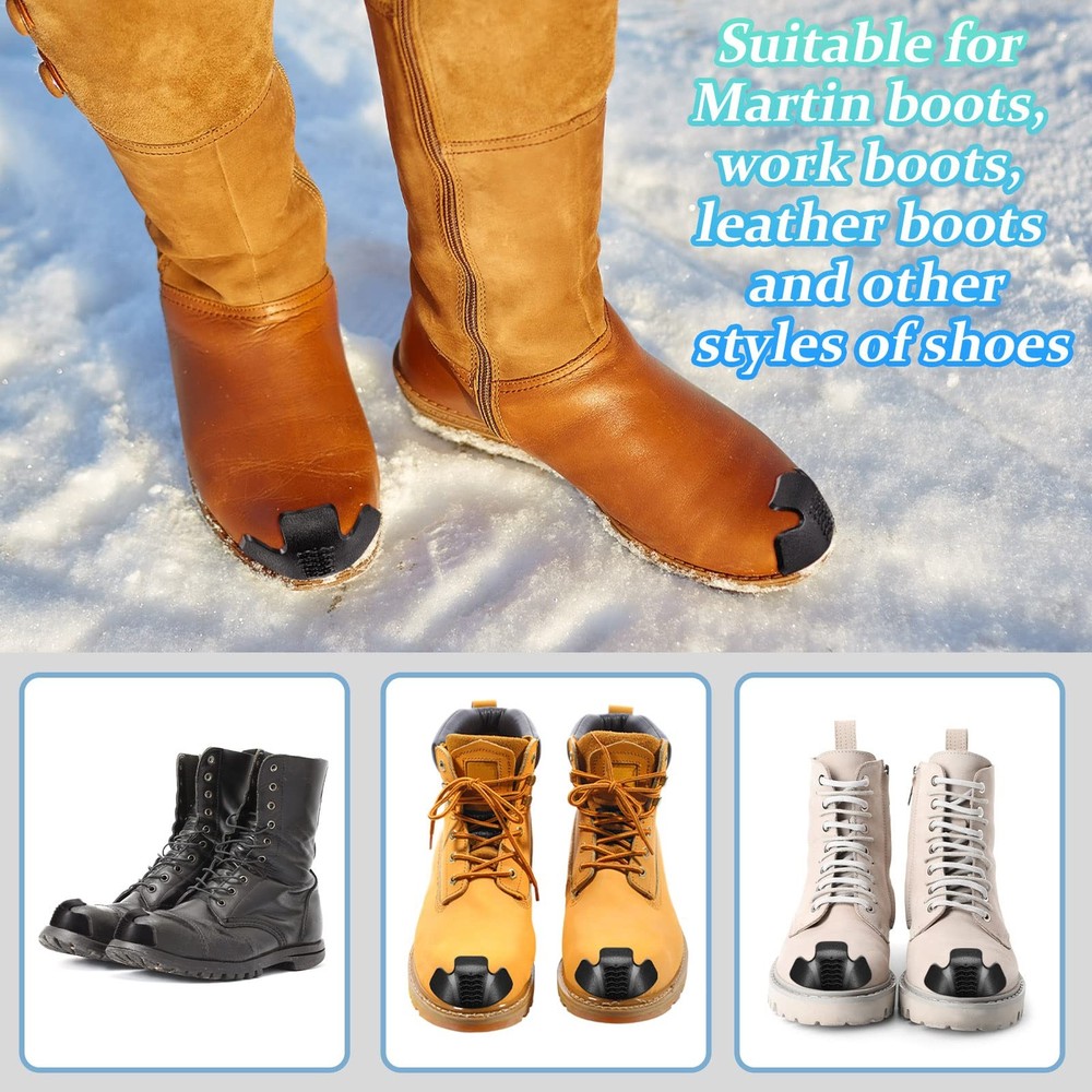 Boot Toe Protectors Boot Guards Work Protector Work Toe Cover for Camping Climbi