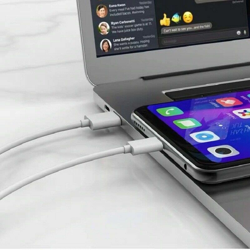 1M USB C Type C Fast Data Charging Cable For Samsung LG Phones Tablets Android