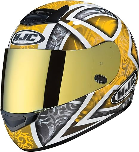 Open Box HJC HJ-12 Helmet Shield RST Gold
