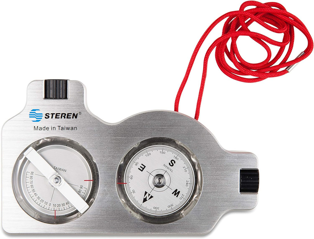 Durable Multifunctional Surveyor Compass with Clinometer for Accurate Navigation