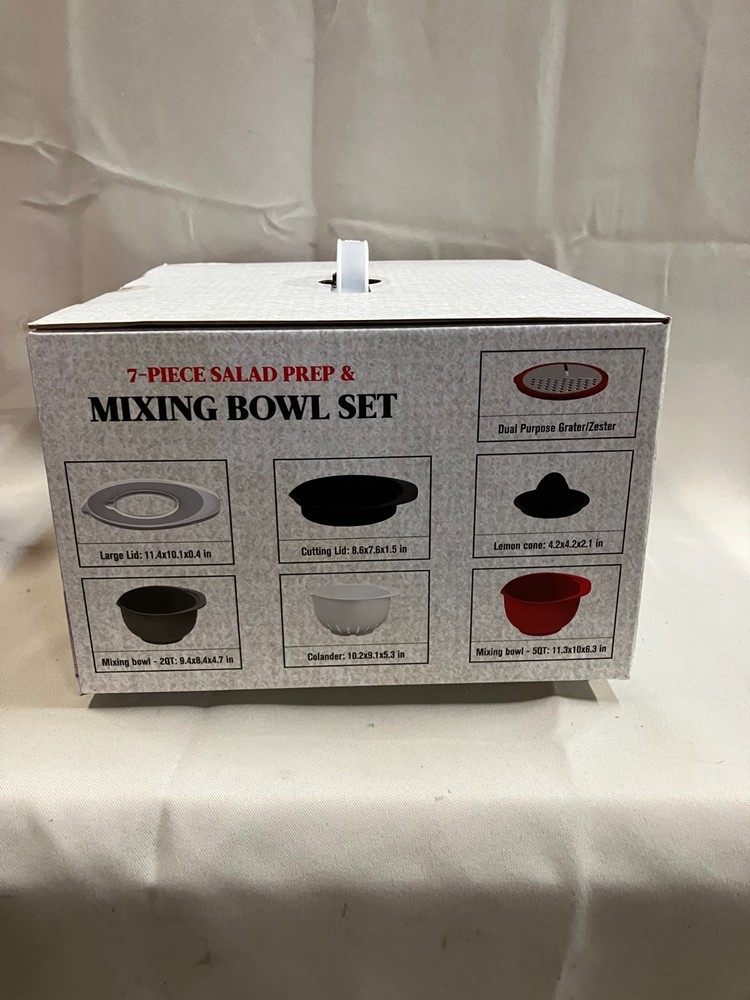 Salad Prep & Mixing Bowl Set