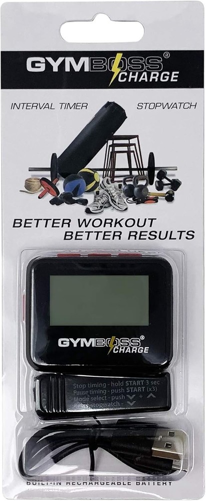 Charge Interval Timer and Stopwatch