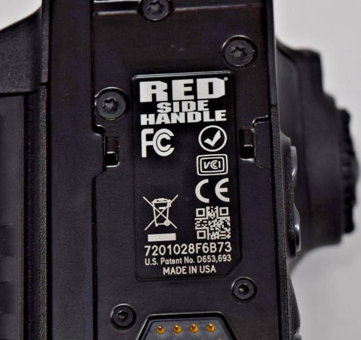 RED Digital Cinema DSMC Side Handle w/ case UNTESTED