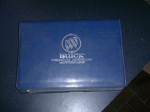 1995 BUICK SKYLARK OWNERS MANUAL KIT