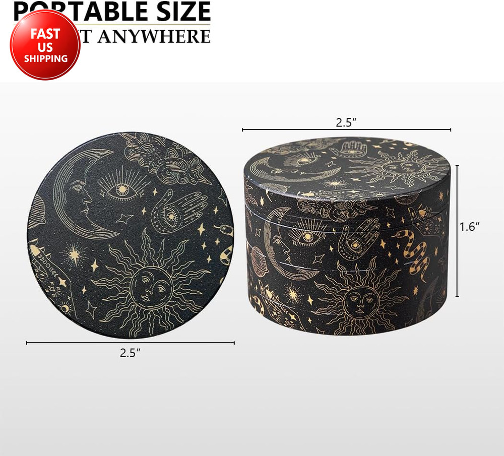 Spice Grinder, 2.5Inch Tarot Grinder